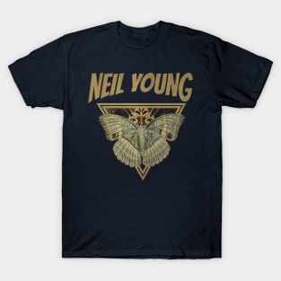 Neil Young // Fly Away Butterfly T-Shirt